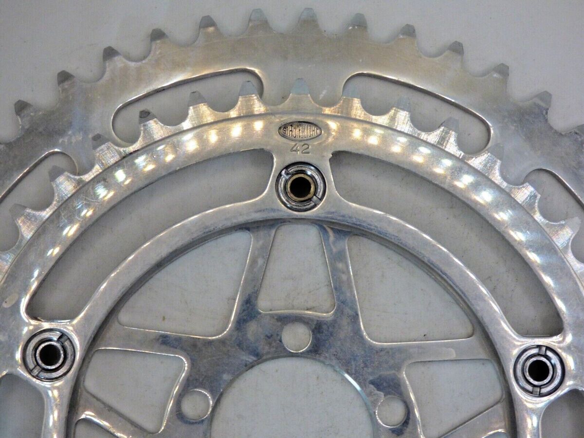 STRONGLIGHT TYPE 49 DOUBLE CHAINRINGS - 52 / 42 T - 50.4 BCD STRONGLIGHT TYPE 49 DOUBLE CHAINRINGS - 52 / 42 T - 50.4 BCD
