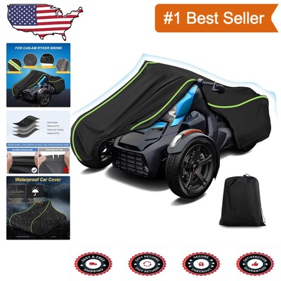 Custom Fit Waterproof Ryker Cover with Windproof Straps   420D Oxford Shield