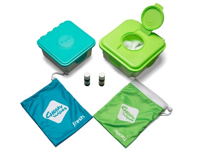 Reusable Cloth Baby Wipes Workhorse WHITE All-In-One Kit From 