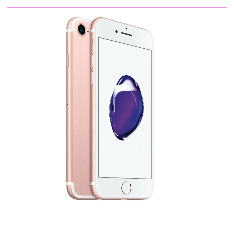 Apple iPhone 7 32GB Matte Black Unlocked Good Condition  - Image 3 of 4