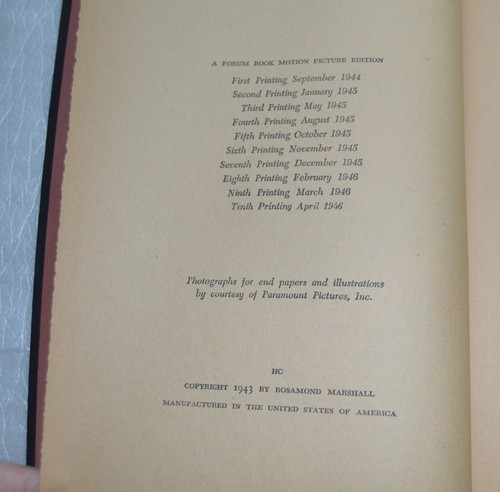 1943 Forum III Books Kitty Rosamond Marshall #books #antiquebooks #collectibles - Bild 7 von 8