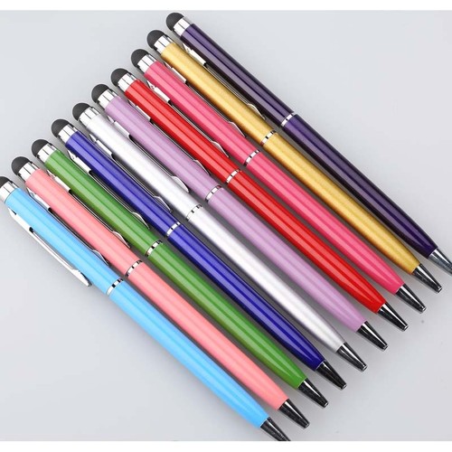 lotBlack Touch Screen Ball Point Pen 2in1 Easy Carrying for Cell Phone Tablet PC - 第 4/8 張圖片