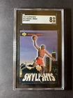 1993 Upper Deck Michael Jordan Skylights #466 Basketball Card Bulls SGC 8 NrMint