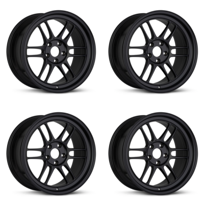 Enkei RPF1 17x8.5 5x114.3 40mm Offset 73mm Bore Silver Wheel  RX8 / 93-98 Supra