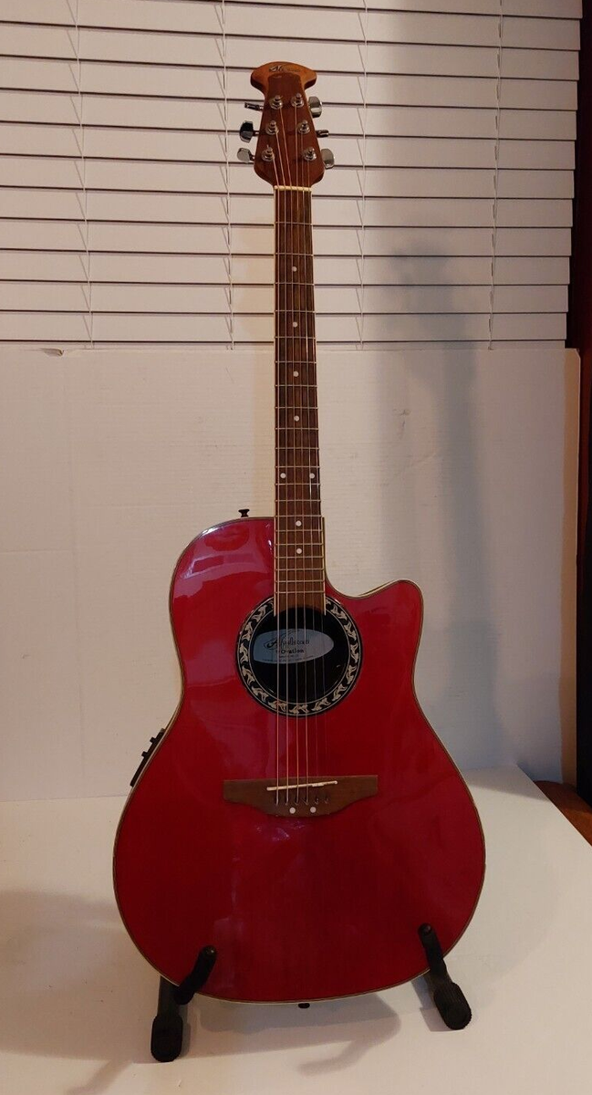 Applause By Ovation Acoustic/Electric Guitar Roundback AE-28 Applause By Ovation Acoustic/Electric Guitar Roundback AE-28