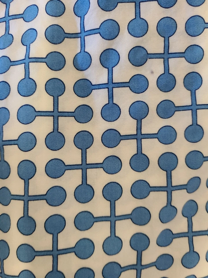 Sábana plana doble Happy Chic de Jonathan Adler "Blue Jacks" Foto 4 de 4