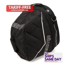 Zamp HB004003, One Black Nylon Helmet Bag With Fan Black Performance Racing Part