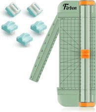 Firbon Morandi A5 Paper Cutter Bundle with 5Pcs Mint Refill Blade for... 