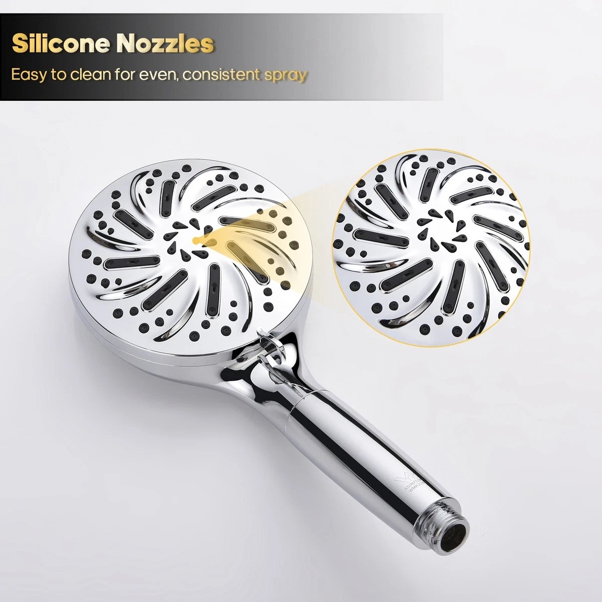 Decaura WELS 9-Mode Spray Hand Held Shower Head High pressure Bathroom Chrome