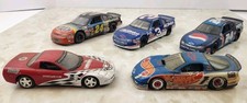 Vintage Nascar Model Car Junkyard Built Lot of 5 With a Few Loose Parts