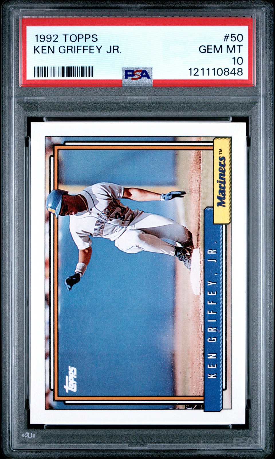 1992 TOPPS #50 KEN GRIFFEY JR. PSA 10