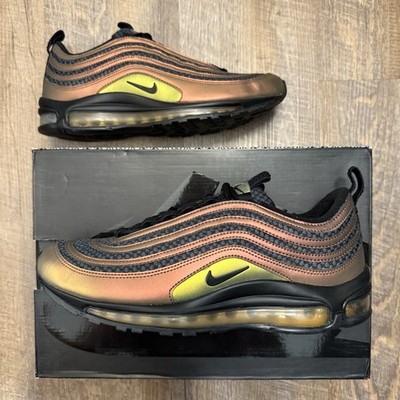 Nike Air Max 97 Ultra 17 x Skepta Sulfur Black Size 10 Sneakers w Box AJ1988-900