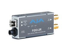 AJA FIDO-2R-R0 SDI Fiber Receiver Dual LC 3G-SDI 10km