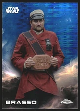 BRASSO 2025 TOPPS CHROME STAR WARS BLUE PULSAR #109 DELIGHT EXCLUSIVE