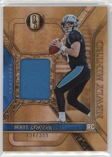 2022 Panini Gold Standard Newly Minted Memorabilia 134/399 Matt Corral 0yp5