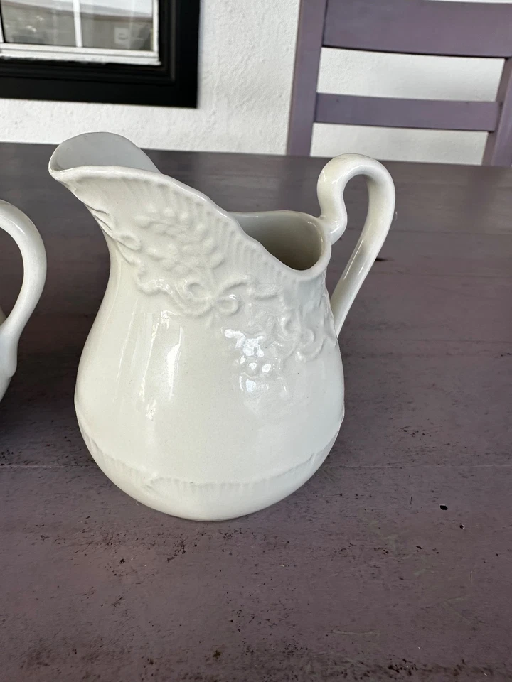 Juego de leche y azúcar Ralph Lauren Wedgwood China Claire Foto 3 de 4