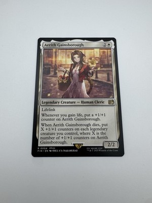 Aerith Gainsborough 0004 Non-Foil Final Fantasy FF MTG Magic The Gathering NM