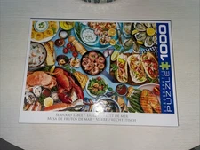 Seafood Table 1000 Piece Jigsaw Puzzle Eurographics