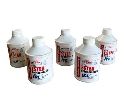 IDQ Certified AC Pro Ester 100 with Ice 32 Oil PY7 . 8oz (AC PRO) Lot Of 5