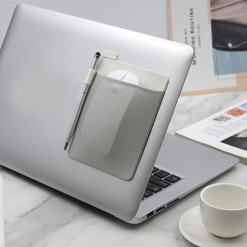 Strong Adhesive Mouse Storage Bag Laptop Accessories Adhesive Storage Bag - Photo 14/15