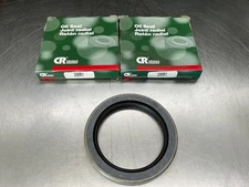(2) Chicago Rawhide 29951 Single Lip Oil Seal - Solid, 3.000 in Shaft