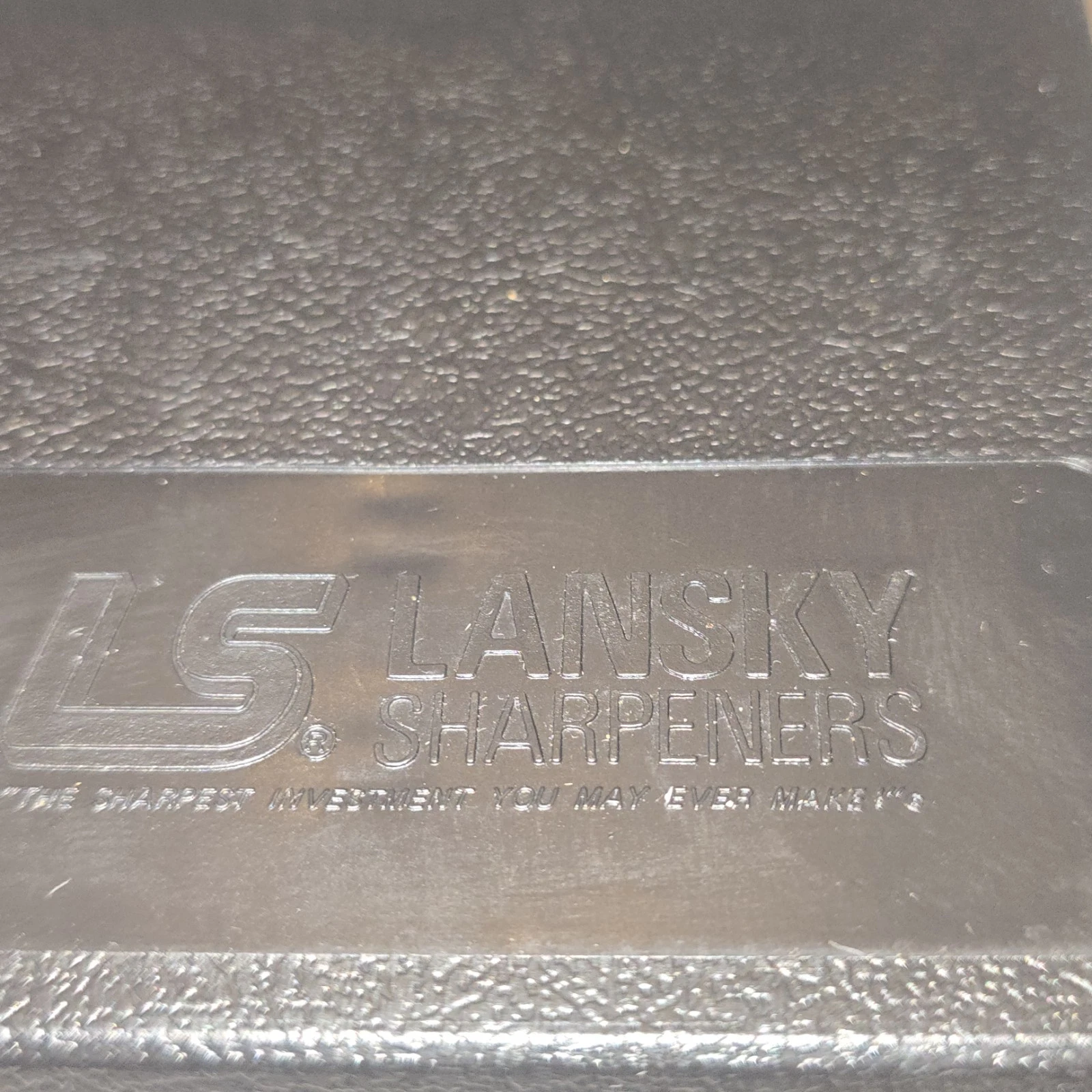 Lansky Knife Sharpening System Kit with 3 Stones, Case, and Manual Vintage