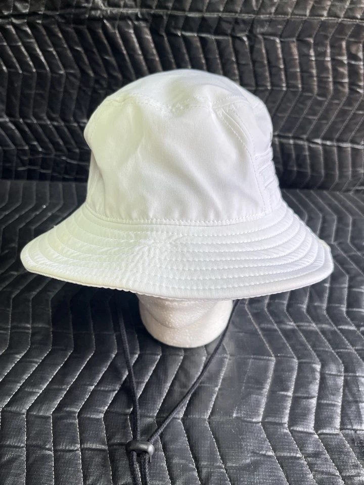 adidas Triple White Bucket Hat Size Medium Adult - Image 2 of 4