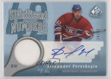 2005-06 SP Game Used Edition 24/42 Alexander Perezhogin #SN-AP Auto 0uj7