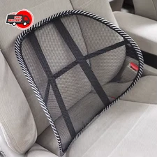 Mesh Lumbar Support Cushion Massage Back Pad for Car Office Chair Posture Relief