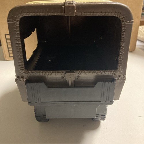 Toys R Us 2008 Chap Mei Sentinel 1 Military Troop Transport Truck 14" Tan Camo - Picture 6 of 11