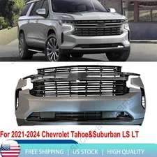 New Front Bumper Cover Kit For 2021-2024 Chevrolet Tahoe Suburban LS LT 87813937