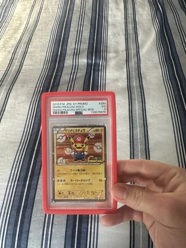 Mario Pikachu  psa 3  - 293/XY-P 293/XY-P XY-P: Xy Promos Holo (Japanese)