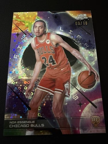 2025 Topps Cosmic Chrome Noa Essengue Base (RAW)
