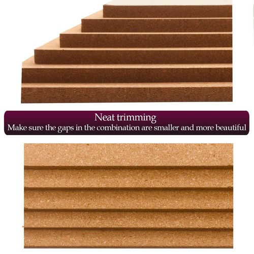 Cork Board Tiles 12"x12" - 1/2" Thick - 8 Pack Cork Tiles - Bulletin Board - ... - Picture 8 of 9