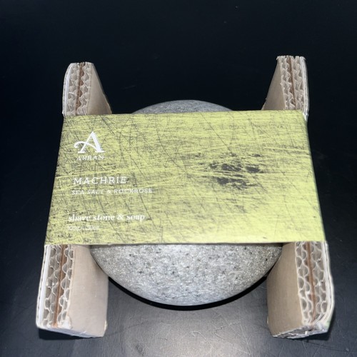 Arran machrie shave stone & soap sea slat & rockrose discontinued new 100g/3.5oz