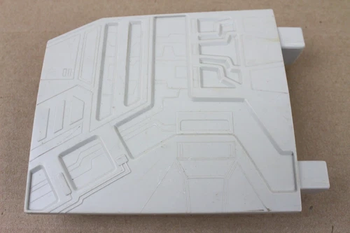 1978 KENNER STAR WARS - DEATH STAR PLAYSET - RIGHT SIDE SUPPORT WALL #314044 A