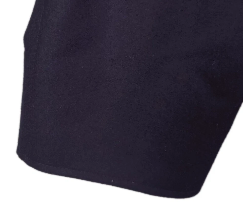 Circle Rock USA *NWT* Navy Blue Doeskin Wool Jacket Car Coat Men's Size 47R XXL - image 3 of 4