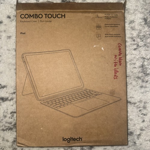 Logitech Combo Touch iPad Air 13 inch Case M2 - 第 1/3 張圖片
