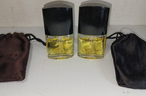 1- Vintage Arpege Perfume Lanvin Paris Spray Bottle 10ml 1/3 FL Oz