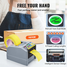 Automatic Tape Dispenser Adhesive Electric Tape Cutter Packaging Machine Tape C