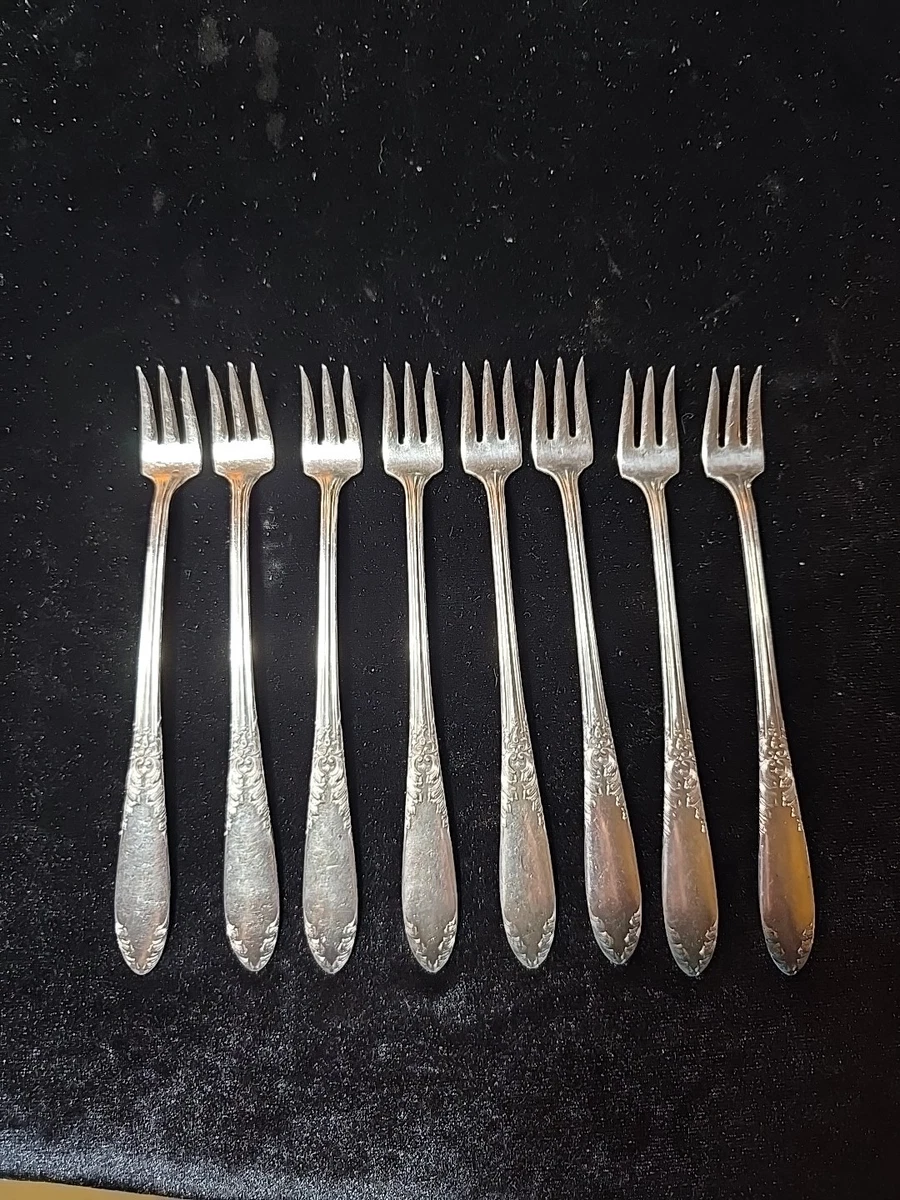 National Silver Co. Fork Antique US Silver-Plated Flatware for