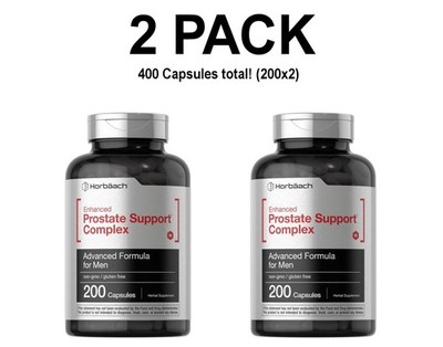 Horbaach, 2 PACK, Prostate Support Complex Advanced Formula, 200 Capsules each