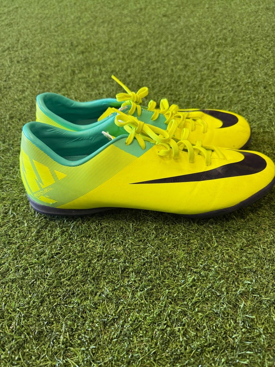 Nike Mercurial フットボールシューズ ブラック/イエロー Nike Mercurial Vapor 9 Carbon Yellow Football Soccer Cleats