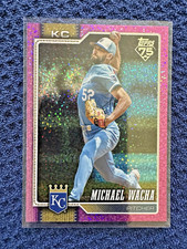 2026 Topps Series 1 Celebration Michael Wacha Pink Confetti #190 Royals