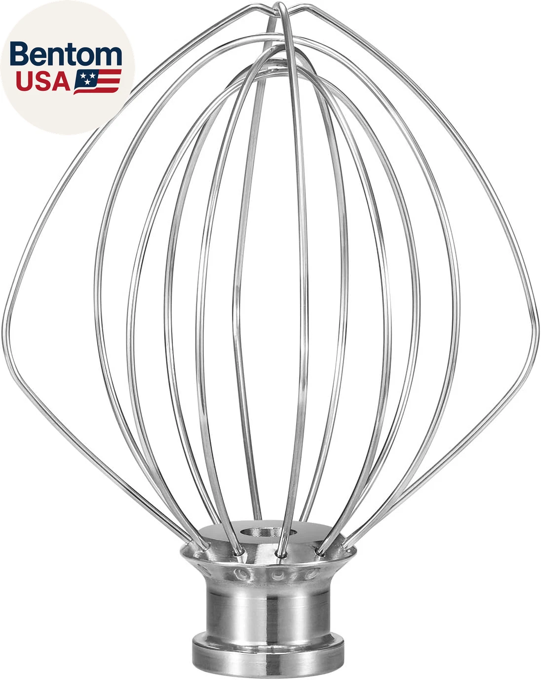 K45WW Dishwasher Safe Whisk Attachment Fits 4.5 Quart and 5 QT Kitchenaid Tilt-H