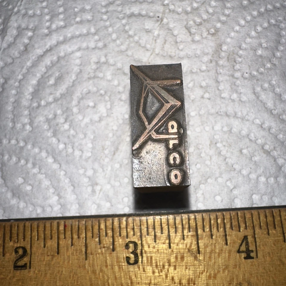 Печатный блок (Varco) латунь на свинце - Изображение 4 из 4