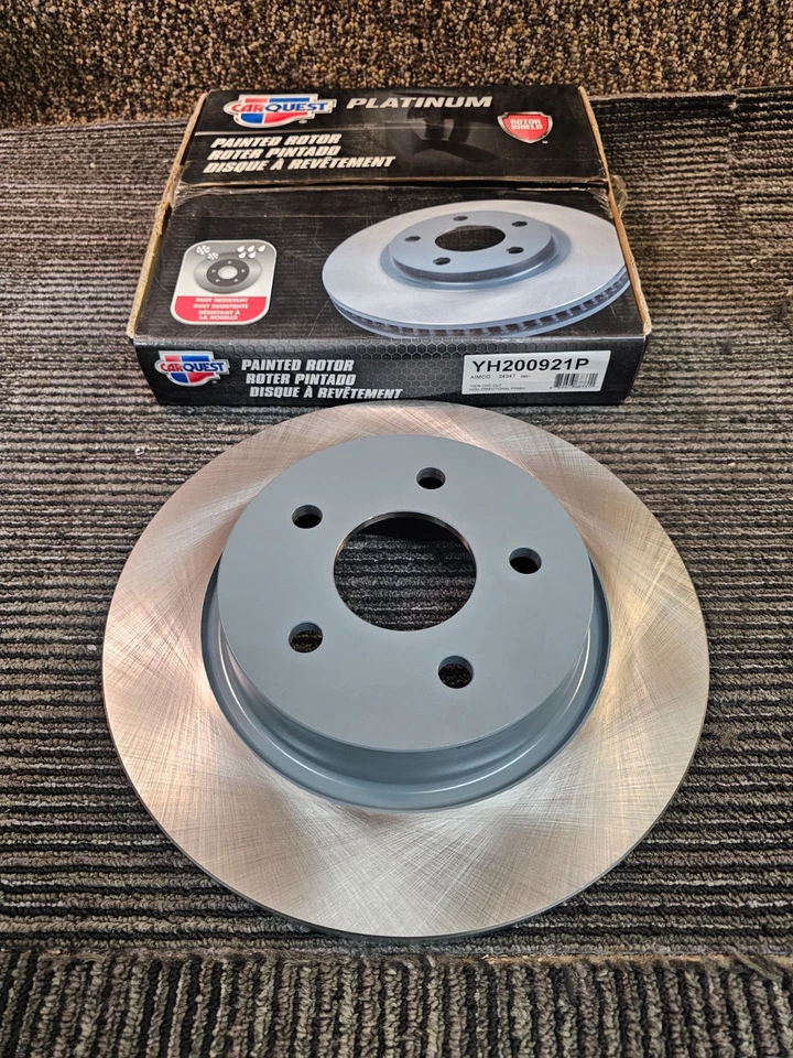 (CANTIDAD 2) Rotor de freno trasero para Volvo C30 2007-2013 Volvo C70 2006-2013 YH200921P Foto 2 de 4