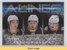 2024-25 Series 1 A-Lines Trevor Zegras Mason McTavish Troy Terry #AL-1 READ f8x