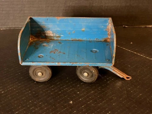 VINTAGE 1960's TONKA PRESSED STEEL AIRLINES LUGGAGE CART