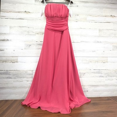 sachin and babi light blue dress Chiffon Bridesmaid Dresses main image 0